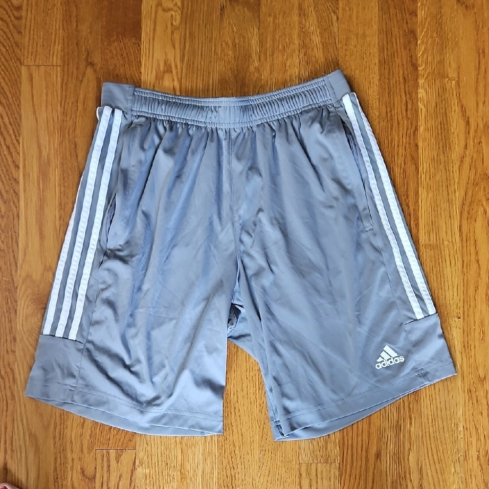 Adidas Men's Athletic Shorts in Gray